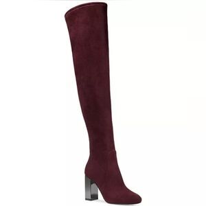 New MICHAEL Michael Kors Petra Stretch Over-The-Knee Boot 5